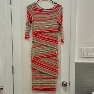 Anthropologie Bailey 44 Striped Column Dress